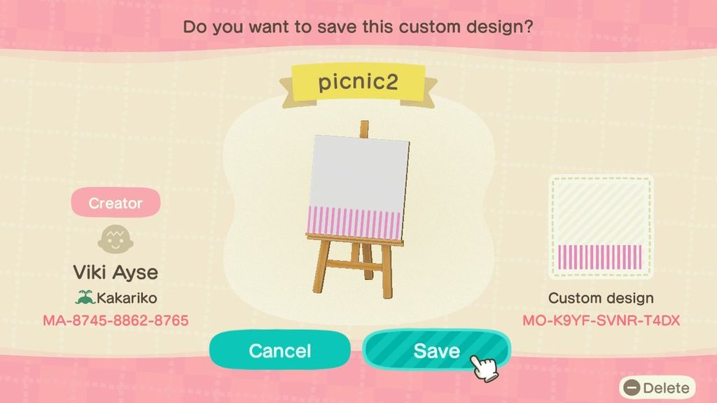 Custom Designs MA874588628765 Animal Crossing (ACNH) Nookea