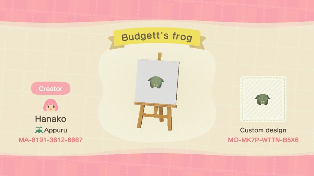 Дизайнер | MO-MK7P-WTTN-B5X6 | Animal Crossing (ACNH) | Nookea