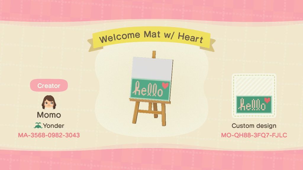 Custom Designs MOQH883FQ7FJLC Animal Crossing (ACNH) Nookea