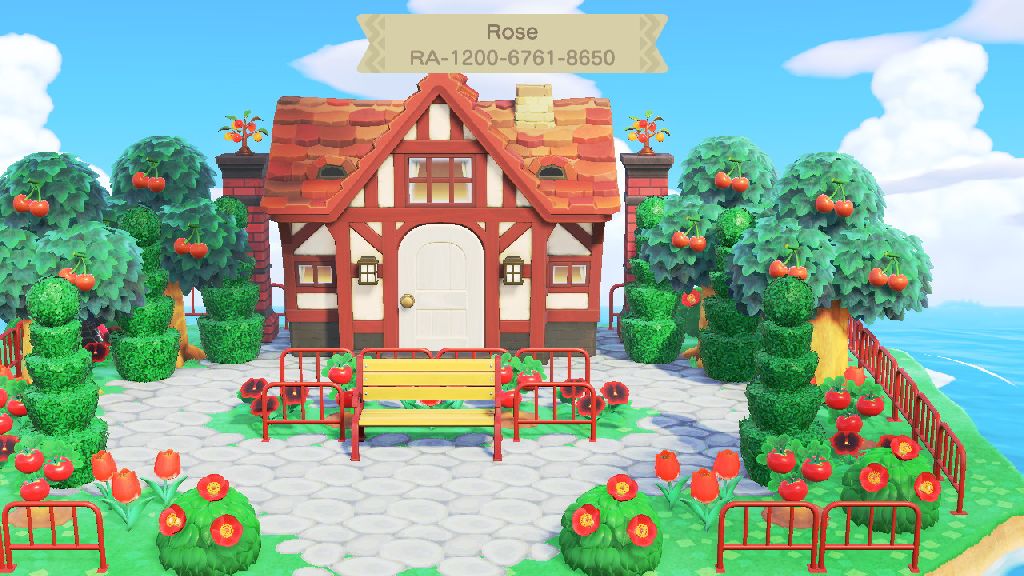 rose_acnh 님의 게시물 모동숲 코디