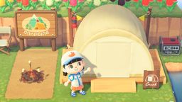 Marshmallow chair animal online crossing