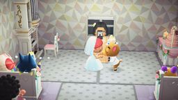 Wedding dress Animal Crossing ACNH Nookea