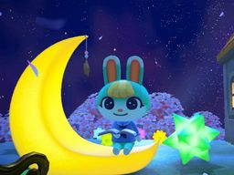 Animal crossing 2025 crescent moon chair