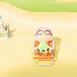 Beach chair animal crossing new online horizons